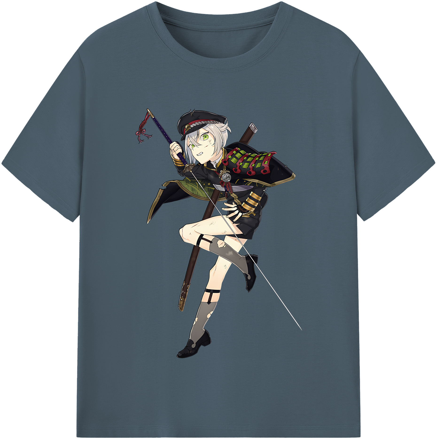 （画像用） 刀剣乱舞 Touken Ranbu 綿100％半袖Tシャツ（フロントプリント）